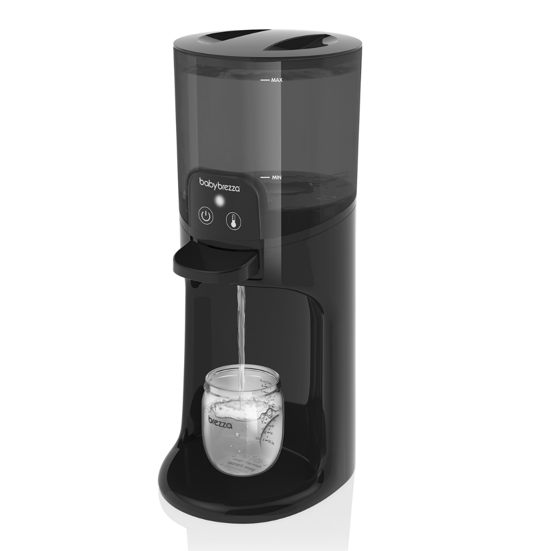 Instant Warmer Siyah Bebek Mama Suyu Otomatı ve Biberon Suyu Isıtıcısı