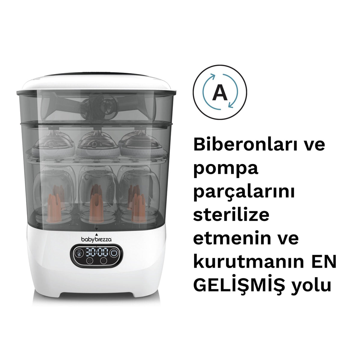 Sterilizer Dryer Advanced 3'ü 1 Arada Buharlı Sterilizatör & Kurutucu