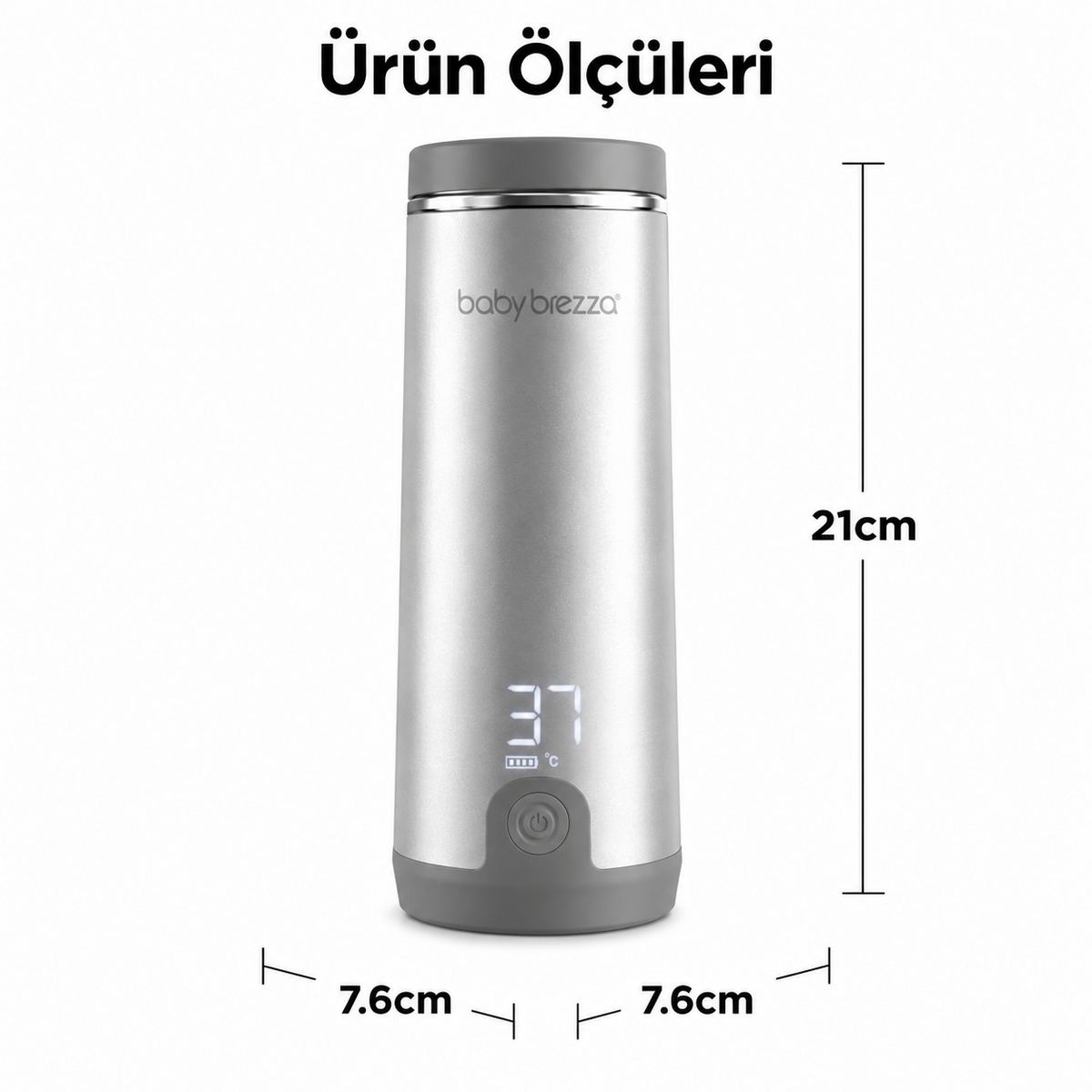SuperFast Taşınabilir Mama & Su & Süt Isıtıcı - Silver