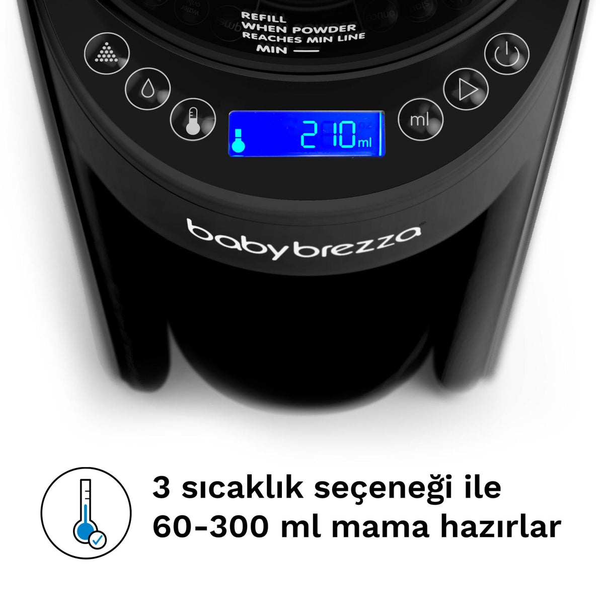 Formula Pro Advanced Siyah Otomatik Bebek Mama Yapma Makinesi