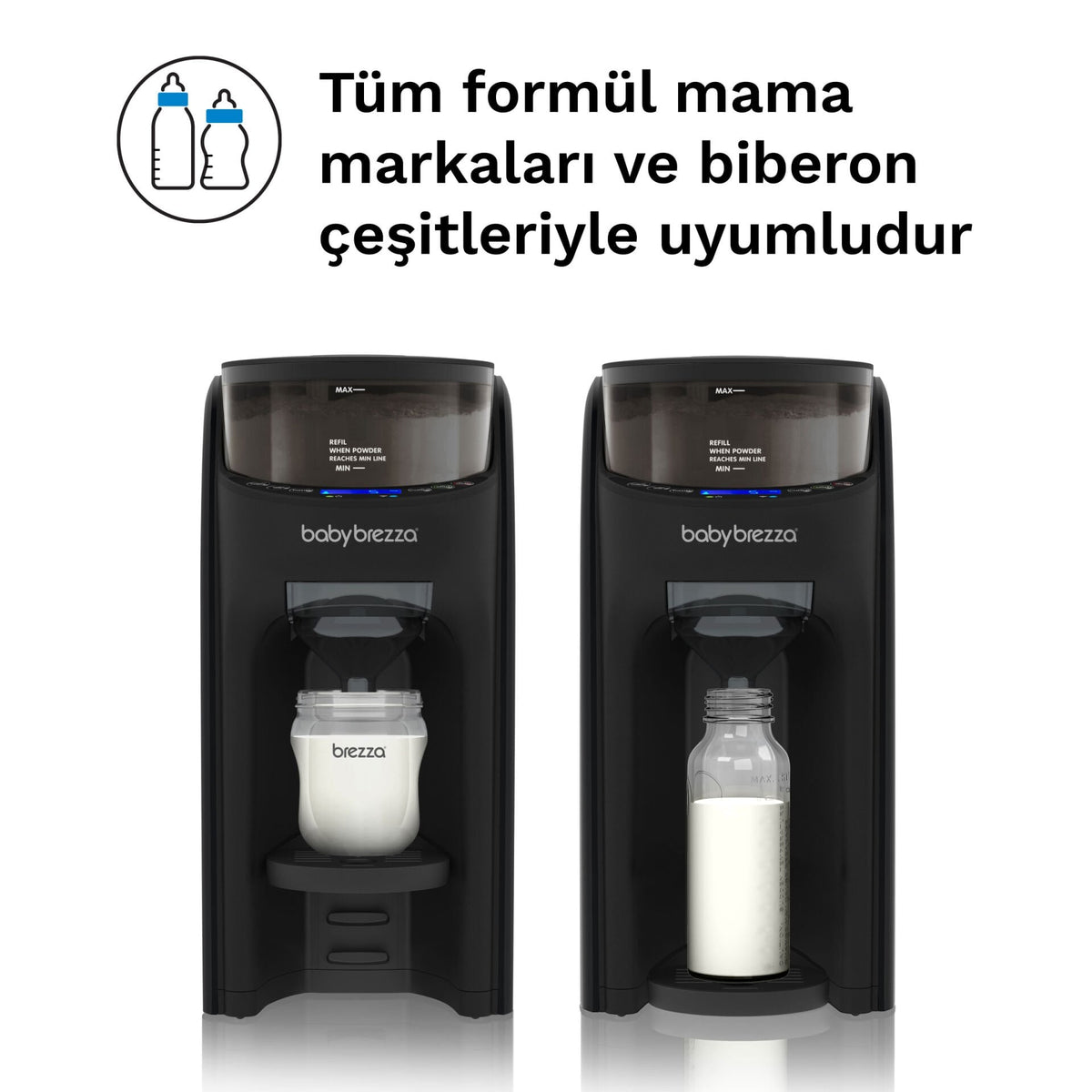 Formula Pro Advanced Siyah Otomatik Bebek Mama Yapma Makinesi